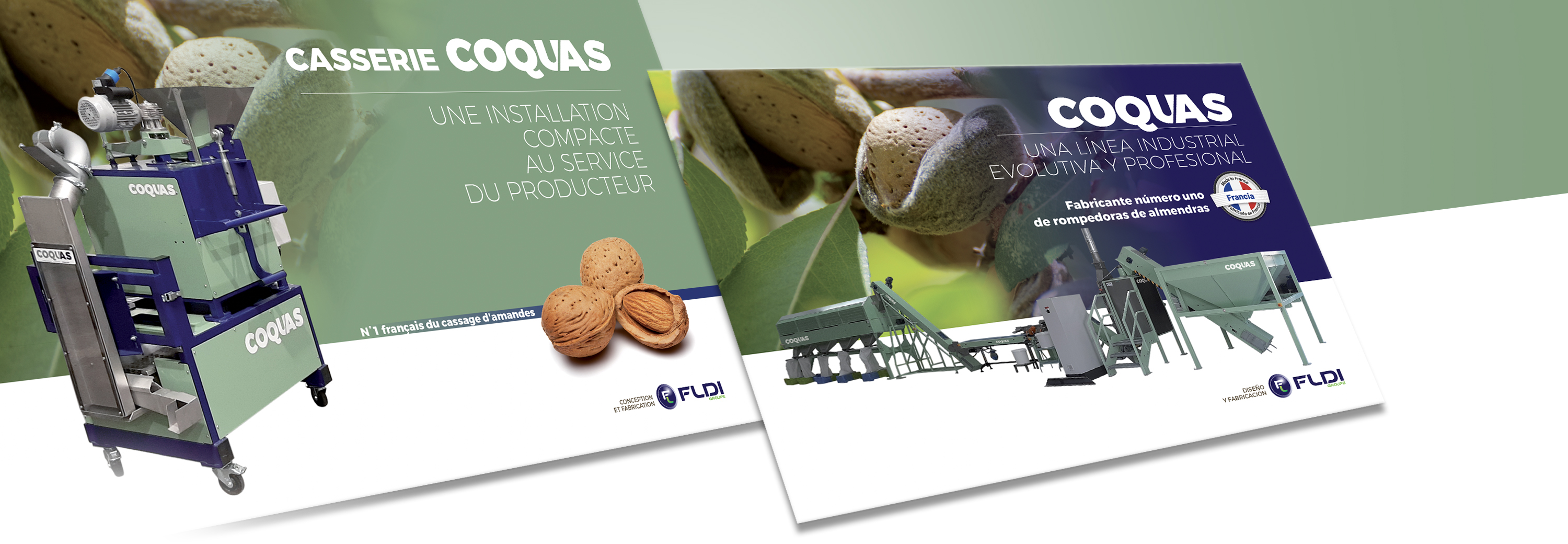 La gamme COQUAS, casseurs de fruits à coques professionnels